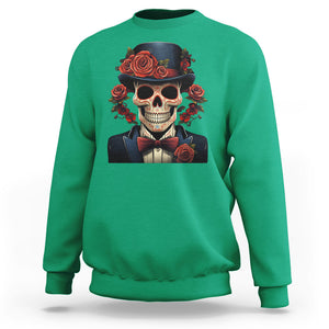 Day of the Dead Men Sweatshirt Dia De Los Muertos Calavera Sugar Skull Man Fancy Dress TS02 Printyourwear