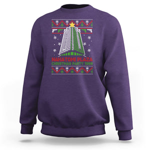 Nakatomi Plaza Sweatshirt Christmas Party 1988 TS02 Purple Printyourwear