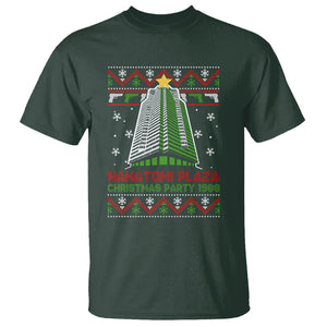 Nakatomi Plaza T Shirt Christmas Party 1988 TS02 Dark Forest Green Printyourwear