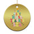 In My Very Merry Teacher Era Xmas Groovy Christmas Tree Christmas Ornament TS02 Print Your Wear