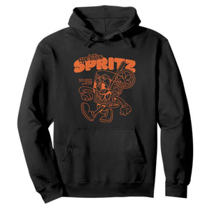 Aperitivo Spritz Hoodie Funny Italiano Aperollin' Recipe TS02 Black Print Your Wear