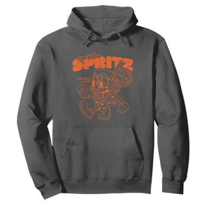 Aperitivo Spritz Hoodie Funny Italiano Aperollin' Recipe TS02 Dark Heather Print Your Wear