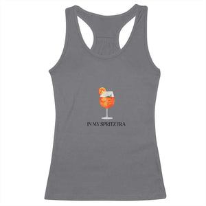 Aperol Spritz Lover Racerback Tank Top In My Spritz Era Holy TS02 Charcoal Print Your Wear