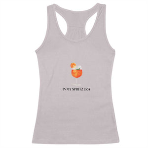 Aperol Spritz Lover Racerback Tank Top In My Spritz Era Holy TS02 Ice Gray Print Your Wear