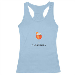 Aperol Spritz Lover Racerback Tank Top In My Spritz Era Holy TS02 Light Blue Print Your Wear