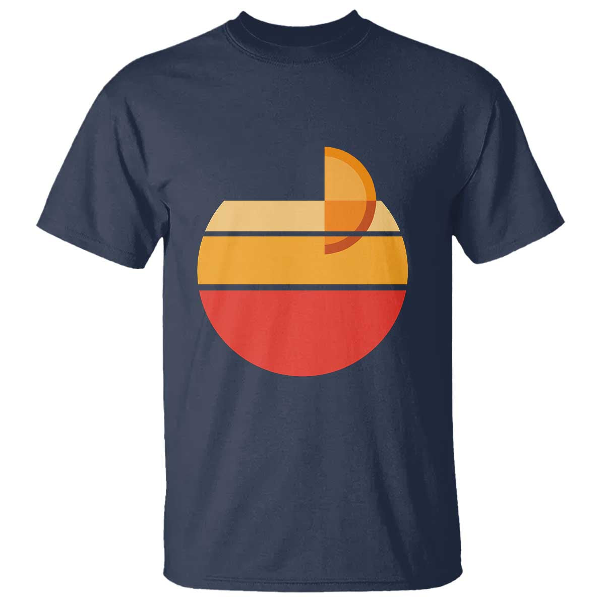 Aperol Spritz T Shirt Sprizz Summer Cocktail Lover Retro Sunset TS02 Navy Print Your Wear