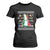 Mexican Christmas T Shirt For Women Mexico Flag Xmas Tree Ugly Sweater TS02 Black Print Your Wear