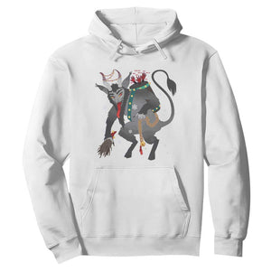 Christmas Merry Krampus Hoodie Naughty Horror Evil Xmas Psychobilly TS02 White Print Your Wear