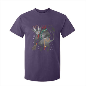 Christmas Merry Krampus T Shirt For Kid Naughty Horror Evil Xmas Psychobilly TS02 Purple Print Your Wear