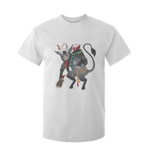 Christmas Merry Krampus T Shirt For Kid Naughty Horror Evil Xmas Psychobilly TS02 White Print Your Wear