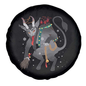 Xmas Merry Krampus Spare Tire Cover Naughty Horror Evil Xmas Psychobilly TS02 Print Your Wear