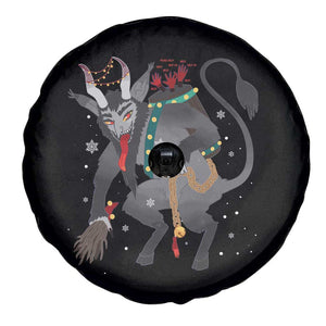 Xmas Merry Krampus Spare Tire Cover Naughty Horror Evil Xmas Psychobilly TS02 Print Your Wear