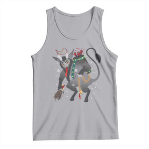 Christmas Merry Krampus Tank Top Naughty Horror Evil Xmas Psychobilly TS02 Athletic Heather Print Your Wear