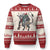 Xmas Merry Krampus Ugly Christmas Sweater Naughty Horror Evil Xmas Psychobilly TS02 Red Print Your Wear