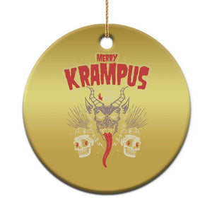 Merry Krampus Xmas Christmas Ornament Naughty Xmas Psychobilly Horror TS02 Print Your Wear