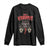 Merry Krampus Christmas Long Sleeve Shirt Naughty Xmas Psychobilly Horror TS02 Black Print Your Wear