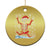 Dancing Skeleton Xmas Christmas Ornament Snowy Xmas Night Santa TS02 Print Your Wear