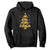 Taco Christmas Tree Hoodie Mexican Food Tacos Lover Xmas in Mexico TS02 Black Print Your Wear