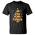 Taco Christmas Tree T Shirt Mexican Food Tacos Lover Xmas in Mexico TS02 Black Print Your Wear