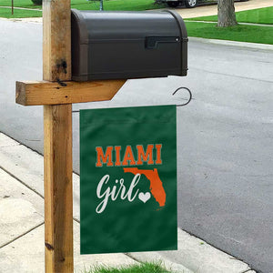 Miami Girl Pride Garden Flag Florida State Map Local Love TS02 Print Your Wear