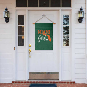 Miami Girl Pride Garden Flag Florida State Map Local Love TS02 Print Your Wear