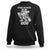 Dirt Bike Skull Sweatshirt Stuck Between Idk Idc And Idgaf Motorcross Biker TS02 Black Print Your Wear