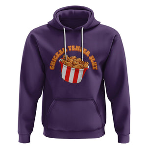 Funny Chicken Tender Slut Hoodie Tendies Bucket TS02 Purple Printyourwear