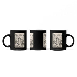 Trump The Healer Graphic Coffee Mug Vintage Etching Style Religious Political Satire TS02 Print Your Wear