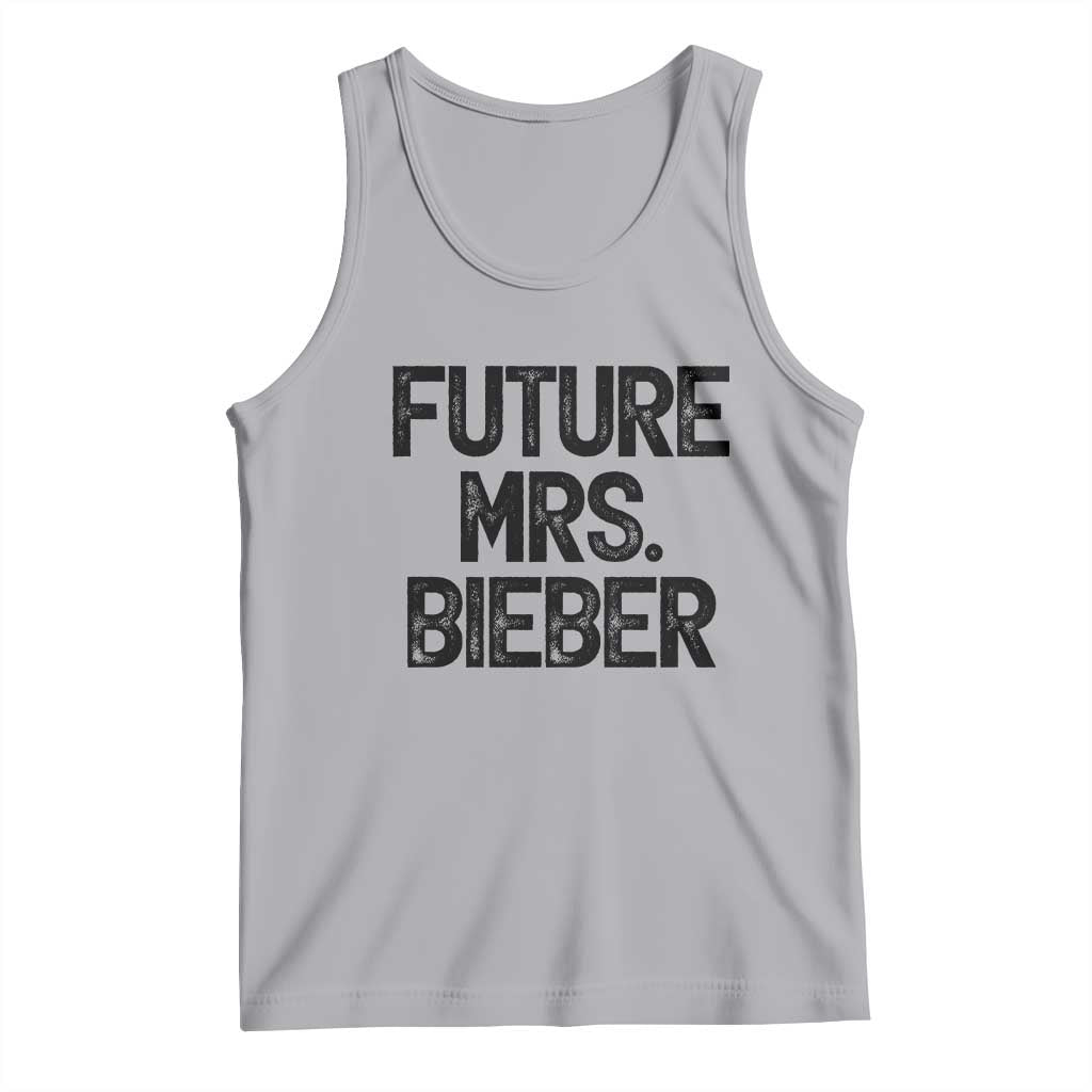 Future Mrs. Pop Star Bride to Be Tank Top Iconic Music Fan Gift Vintage TS02 Athletic Heather Print Your Wear