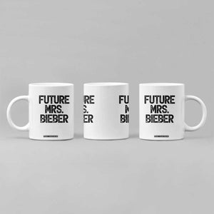 Future Mrs. Pop Star Bride to Be Coffee Mug Iconic Music Fan Gift Vintage TS02 Print Your Wear