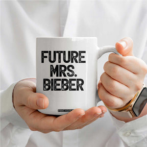 Future Mrs. Pop Star Bride to Be Coffee Mug Iconic Music Fan Gift Vintage TS02 Print Your Wear