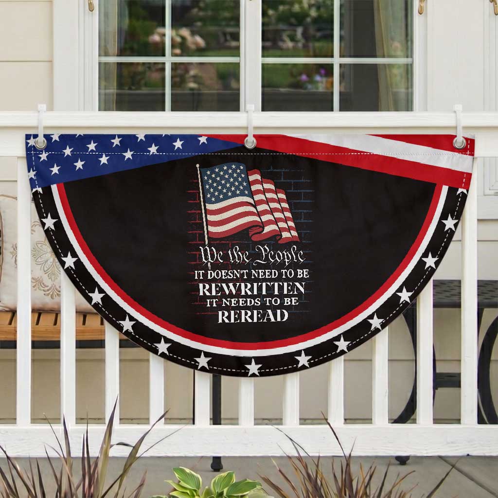 We the People US Flag Patriotic Fan Flag It Needs To Be Reread US Constitution TS02 2pcs pack Classic Black Print Your Wear