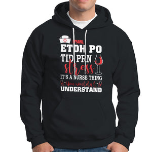 It's A Nurse Thing You Wouldn't Understand Funny Nurses Hoodie TS02 Sapphire Printyourwear