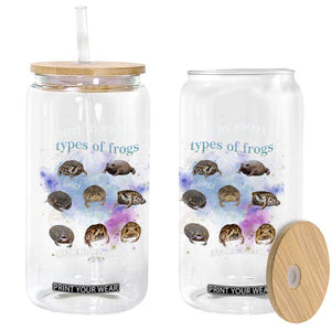 Types Of Frogs Funny Rain Frog Meme Chart Glass Can Angry Grumpy Eepy Chonk Potato Round Judgy Ferocious TS02 Print Your Wear