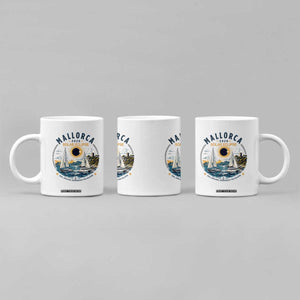 Mallorca Spain 2026 Total Solar Eclipse Coffee Mug Sailing Cruise Totality Sail Explore Experience Travel Souvenir TS02 Print Your Wear