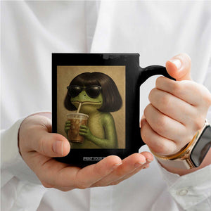Funny Frog Bob Haircut Renaissance Painting Meme Coffee Mug TS02 Print Your Wear
