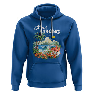 Maui Strong Hawaii Strong Pray For Maui Island Hoodie TS02 Royal Blue Printyourwear