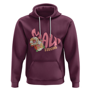 Maui Strong Hawaii Strong Pray For Maui Hoodie TS02 Maroon Printyourwear