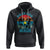 Pray For Maui Maui Strong Hawaii Strong Retro Hoodie TS02 Black Printyourwear