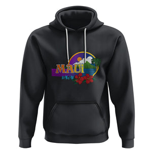 Maui Hawaii Pray For Maui Strong Hawaii Strong Hoodie TS02 Black Printyourwear