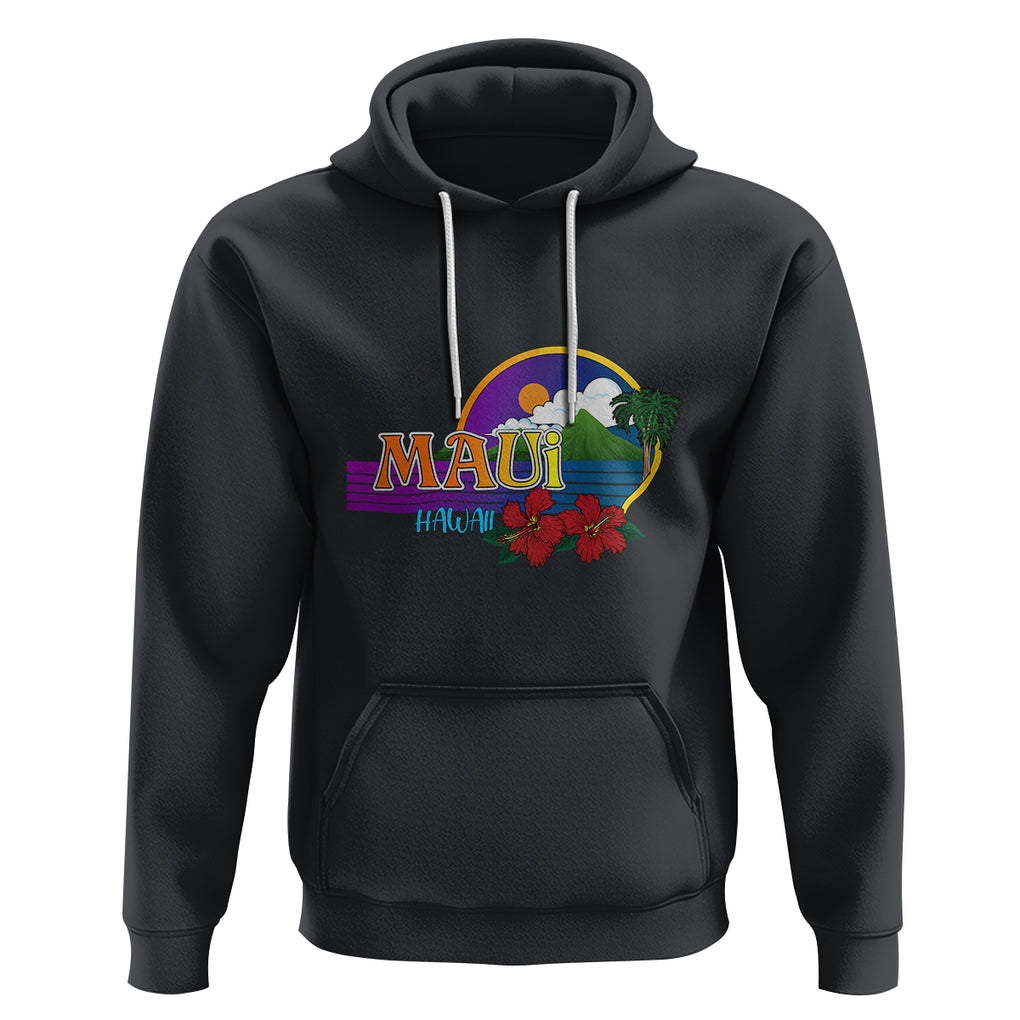 Maui Hawaii Pray For Maui Strong Hawaii Strong Hoodie TS02 Black Printyourwear