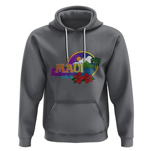 Maui Hawaii Pray For Maui Strong Hawaii Strong Hoodie TS02 Charcoal Printyourwear