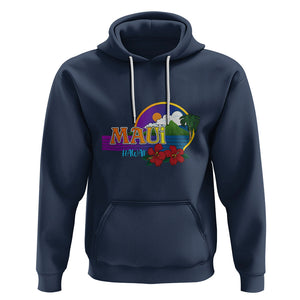 Maui Hawaii Pray For Maui Strong Hawaii Strong Hoodie TS02 Navy Printyourwear