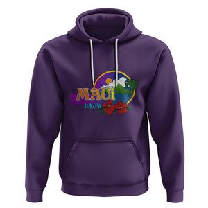 Maui Hawaii Pray For Maui Strong Hawaii Strong Hoodie TS02 Purple Printyourwear