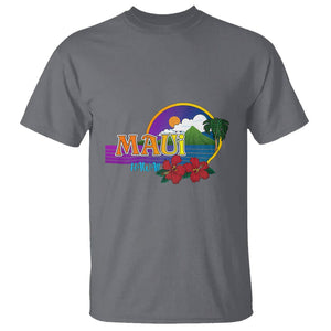 Maui Hawaii Pray For Maui Strong Hawaii Strong T Shirt TS02 Charcoal Printyourwear