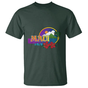 Maui Hawaii Pray For Maui Strong Hawaii Strong T Shirt TS02 Dark Forest Green Printyourwear