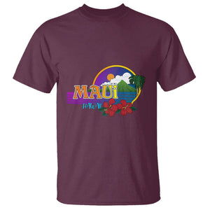 Maui Hawaii Pray For Maui Strong Hawaii Strong T Shirt TS02 Maroon Printyourwear