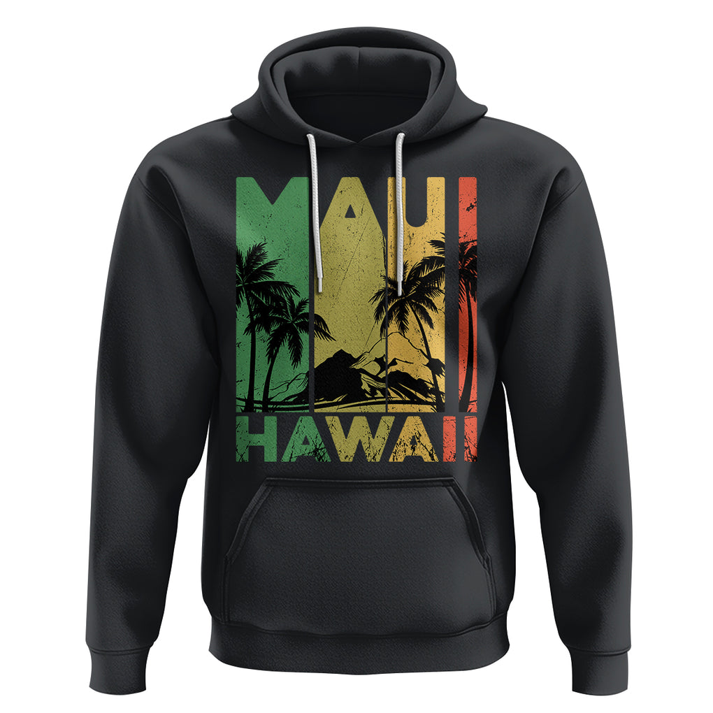 Maui Hawaii Pray For Maui Strong Hawaii Strong Hoodie TS02 Black Printyourwear