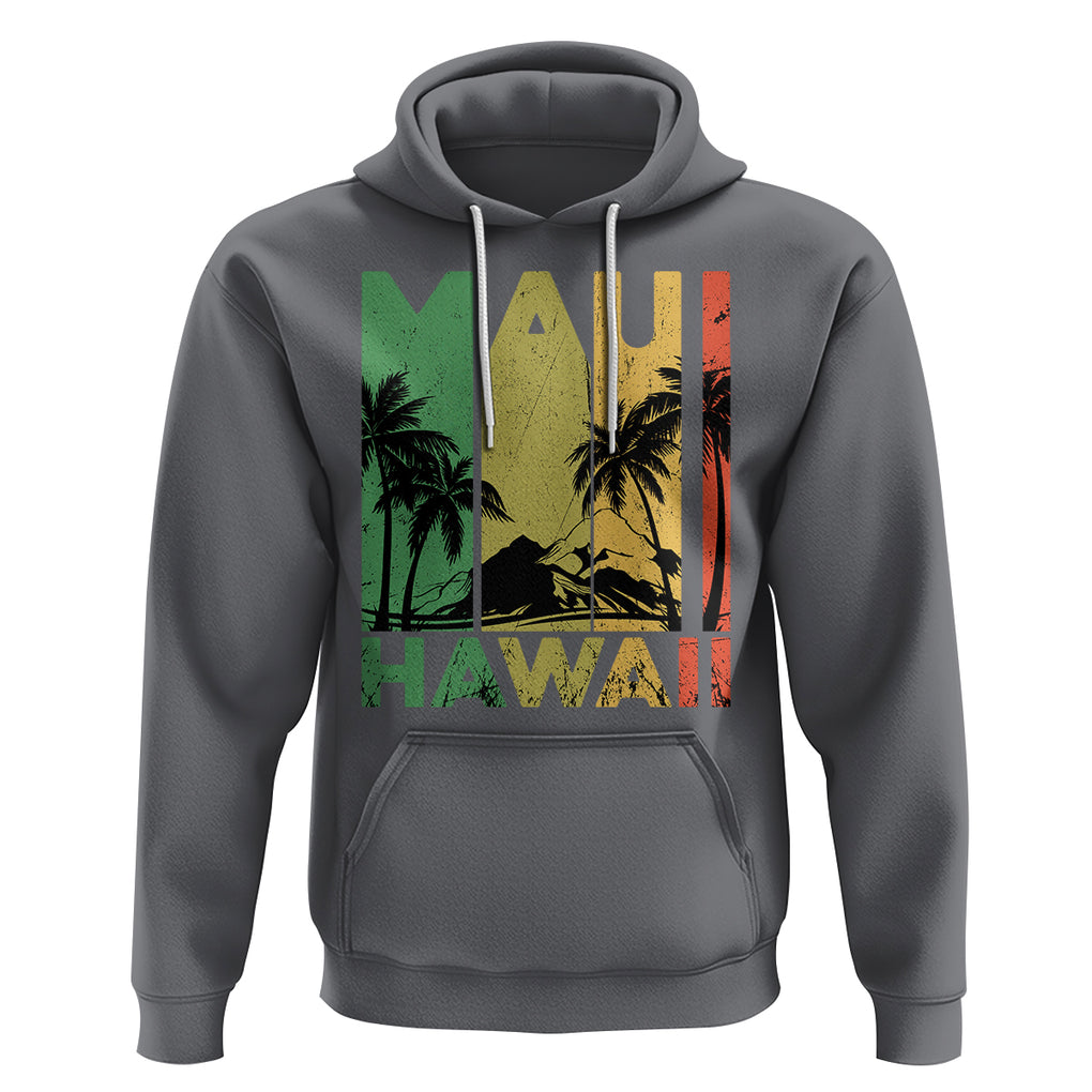 Maui Hawaii Pray For Maui Strong Hawaii Strong Hoodie TS02 Charcoal Printyourwear