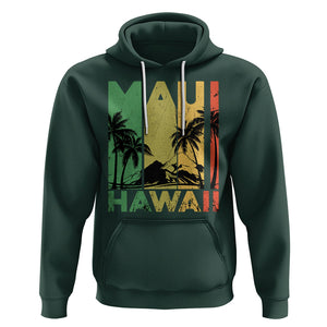 Maui Hawaii Pray For Maui Strong Hawaii Strong Hoodie TS02 Dark Forest Green Printyourwear